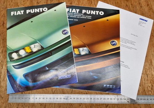 Fiat punto 2001 brochure - 2001,