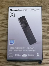 Creative Sound Blaster X1 Super X-Fi External USB DAC *GENUINE*