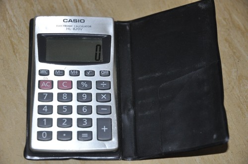 Vintage casio 820v - vintage,
