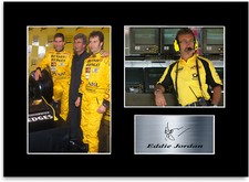 Eddie jordan team signed - eddie, f1