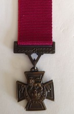 Victoria cross miniature - cross, medal