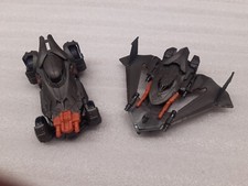Batman V Superman Batwing + Batmobile Pull back Vehicles Mattel 2015 DC DKC56