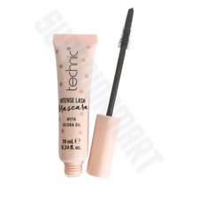 Technic Intense Lash Mascara With Jojoba Oil Black Vegan 10ml Lash Building