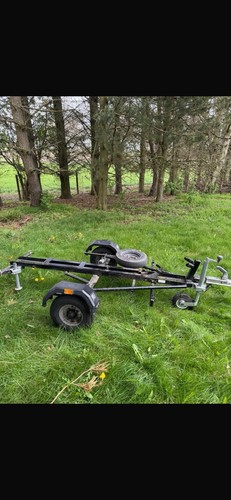 Single motorcycle trailer - motorcycle,