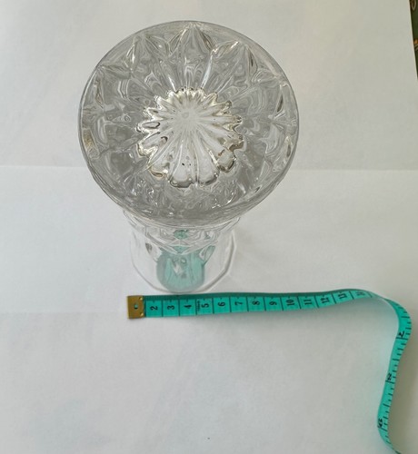 Vintage cut glasstall stem - vintage,