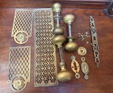 Job lot 19th Century Brass