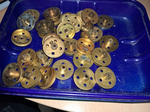 Meccano brass flanged - meccano,