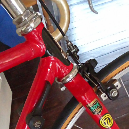 Raleigh team road bike steel - bike,