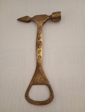 Solid Brass Toffee Mallet Stamped India 738 . 120mm Long