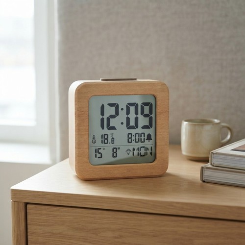 Modern battery powered alarm - battery-powered,