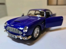 Aston Martin DB5 1:36 32 Blue Kinsmart Diecast Scale Model Car 1963 UNBOXED