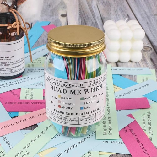 Bible verse jar - jar, me