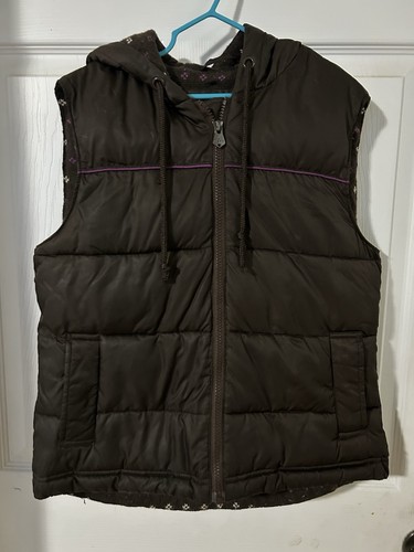 Old navy women brown puffer - brown,