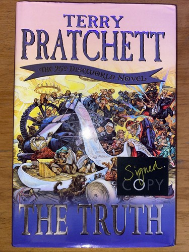 Signed the truth discworld - truth:, (discworld
