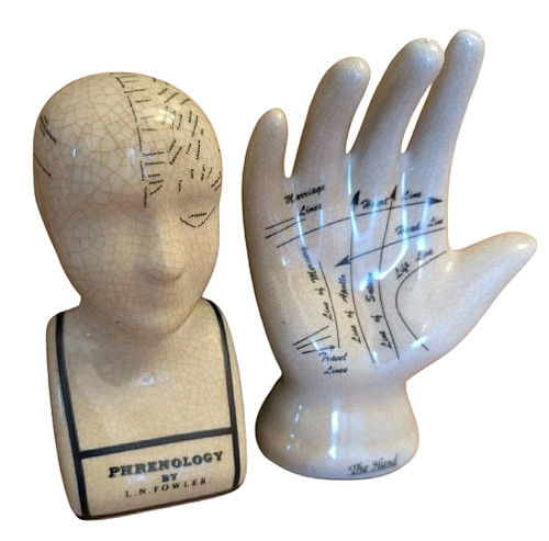 Phrenology head palmistry - phrenology, &