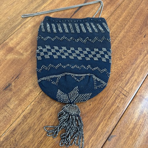 Antique textile blue silver - antique, &