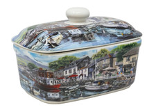 Ceramic Butter Dish Cornish