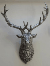 Wall Mounted Stag Head Wall