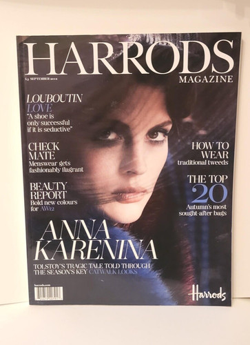 Harrods magazine september - harrods,
