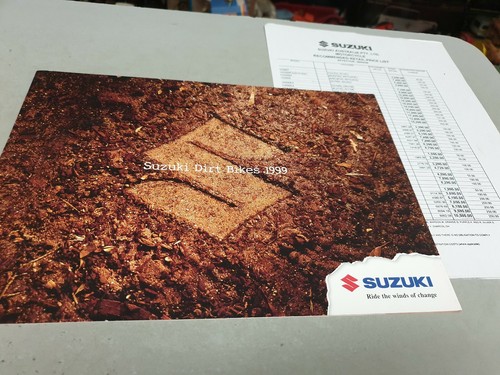 1999 suzuki dirt bikes - suzuki,