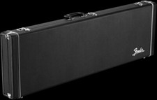 Fender wood bass guitar case - fender,