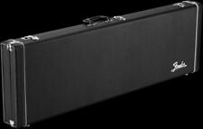 Fender Wood Bass Guitar Case - Classic Series - Precision / Jazz Bass In Black