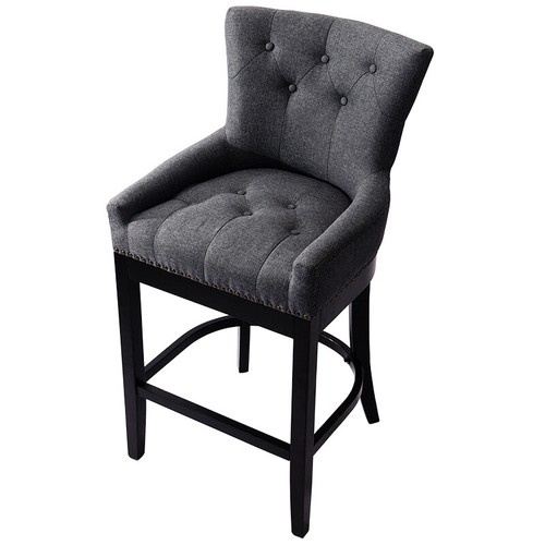Grey fabric breakfast - fabric, bar