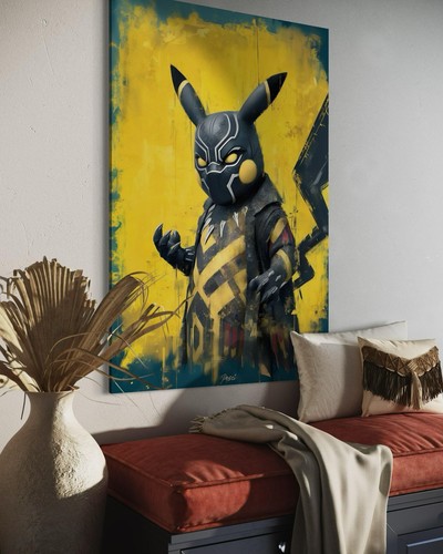 Pokemon canvas picture pikachu - canvas,