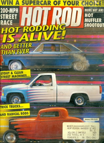 1992 hot rod magazine - rod, magazine: