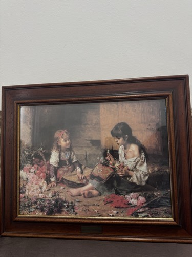 Young flower girls - ., 1885