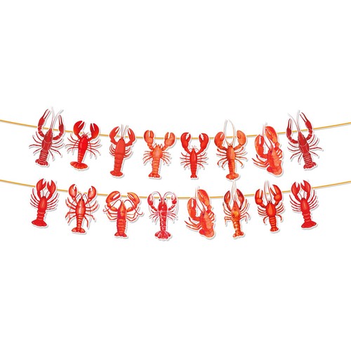 Lobster banner marine animal - lobster,