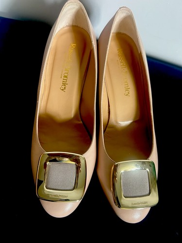 Russell bromley beige leather - russell, &bromley