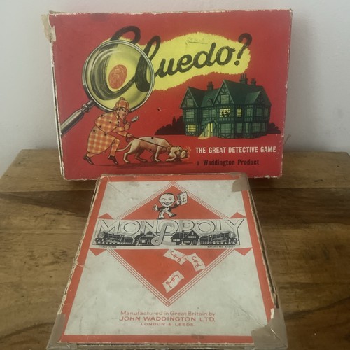Vintage monopoly cluedo - monopoly,