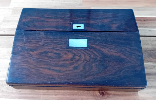 Antique flame mahogany mother - antique,