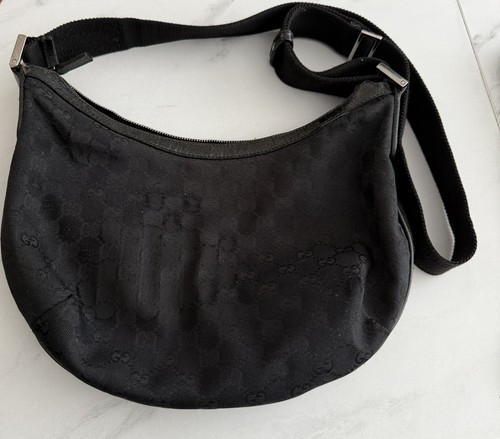 Authentic gucci hobo black - authentic,