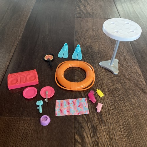 Barbie dream boat accessories - dream,