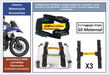 GS Motorrad luggage straps x 3