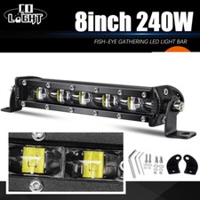8 Inch LED Work Light Bar 240W
