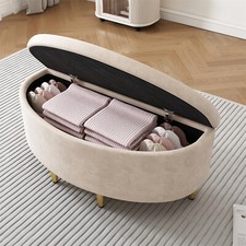 Upholstered Ottoman Storage