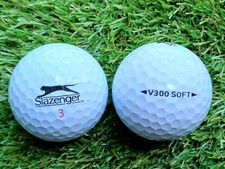 24 x SLAZENGER WHITE GOLF BALLS IN PEARL/A GRADE FREE POSTAGE