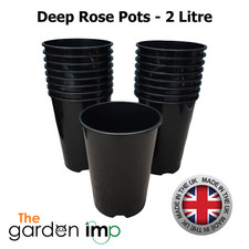 2L Litre Deep Rose Plant Pots