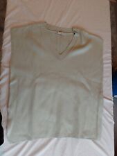 Women's Sweater Zara Size M Sleeveless Green 668