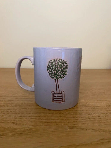 Vintage just mugs - mugs, purple