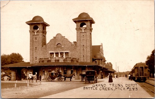 Grand trunk depot battle - trunk, creek