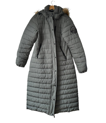 Superdry mountain long hooded - long,
