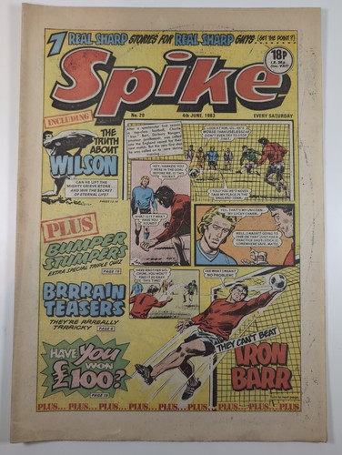 Spike comic issue 20 - spike, june