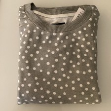 Carole Hochman Midnight 2 piece pyjama set - Grey/white dots - Small - NWT