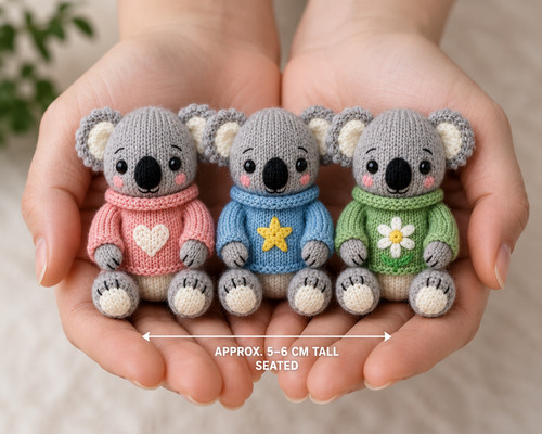 Koala knitting pattern - knitting,