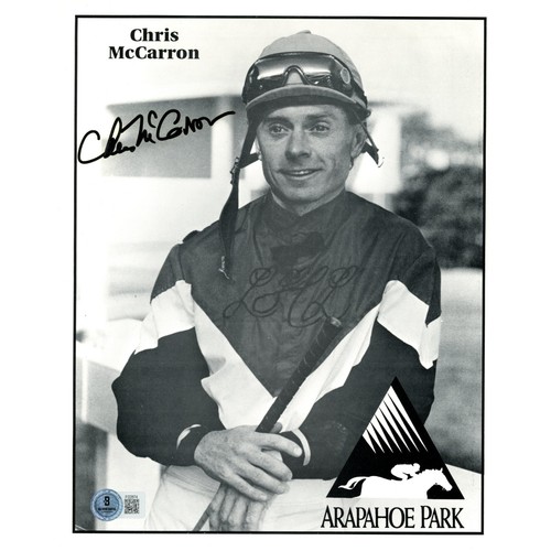 Chris mccarron autographed - chris,