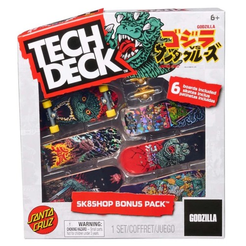 Tech deck santa cruz godzilla - santa,
